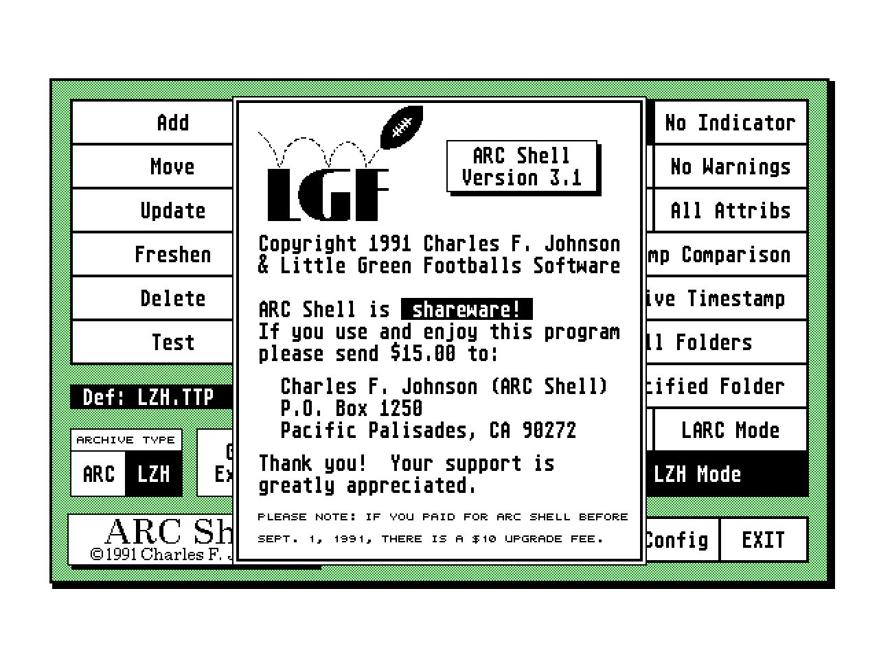 ARC Shell — screenshot 1